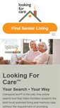 Mobile Screenshot of lookingforcare.com